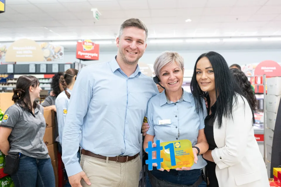 Lidl νικητές διαγωνισμού καλύτερης ταμειακής εξυπηρέτησης Άργος Ορεστικό  070, φωτογραφία 4