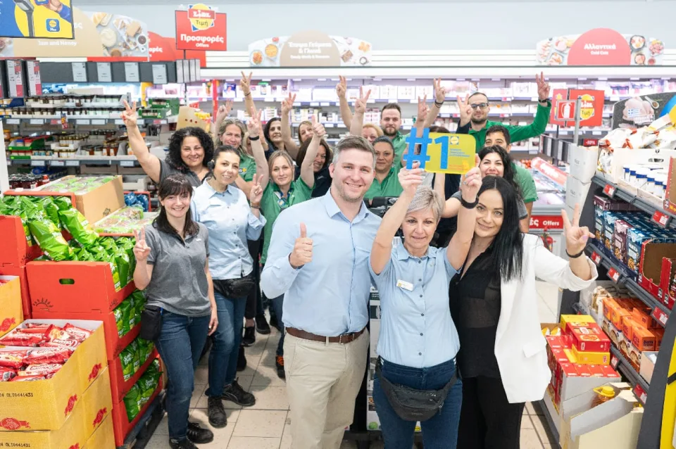 Lidl νικητές διαγωνισμού καλύτερης ταμειακής εξυπηρέτησης Άργος Ορεστικό  070, φωτογραφία 5