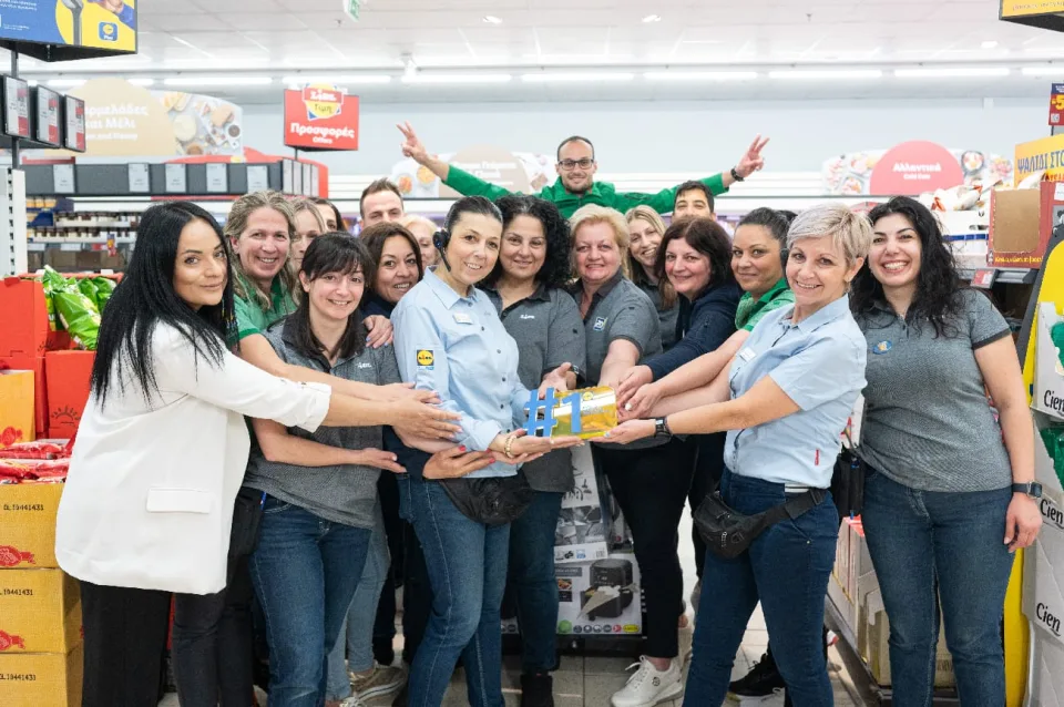 Lidl νικητές διαγωνισμού καλύτερης ταμειακής εξυπηρέτησης Άργος Ορεστικό  070, φωτογραφία 6