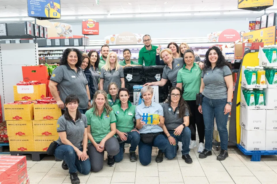Lidl νικητές διαγωνισμού καλύτερης ταμειακής εξυπηρέτησης Άργος Ορεστικό  070, Προϊόντα