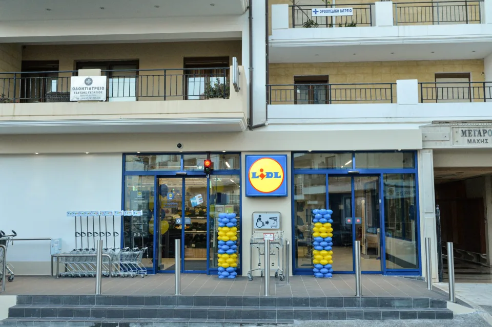 Lidl Ελλάς Ηράκλειο Κρήτης Μέγαρο " Χάνδαξ", Προϊόντα
